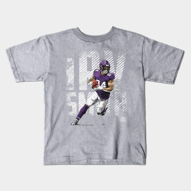 Irv Smith Jr. Minnesota Retro Kids T-Shirt by Buya_Hamkac